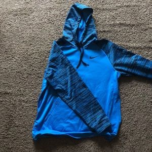 Blue Nike sweatshirt